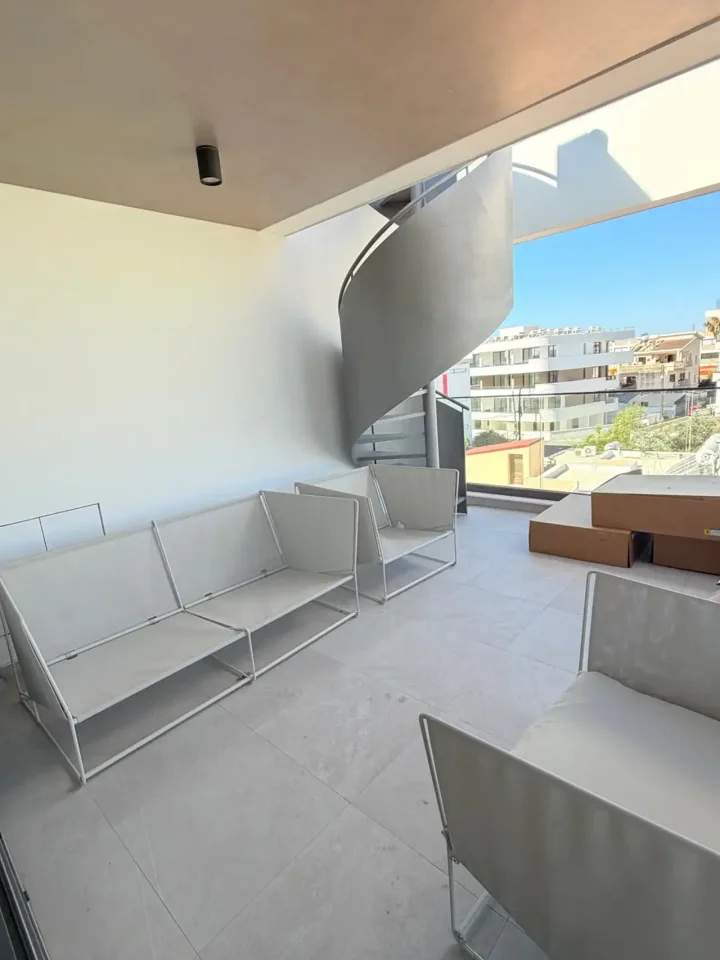 2-bedroom penthouse for rent 78 m² in Limassol, Limassol - Agios Nicolaos