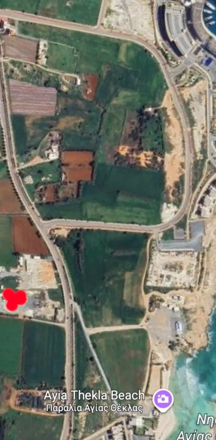 Plot of land for rent 13500 m² in Famagusta, Agia Thekla