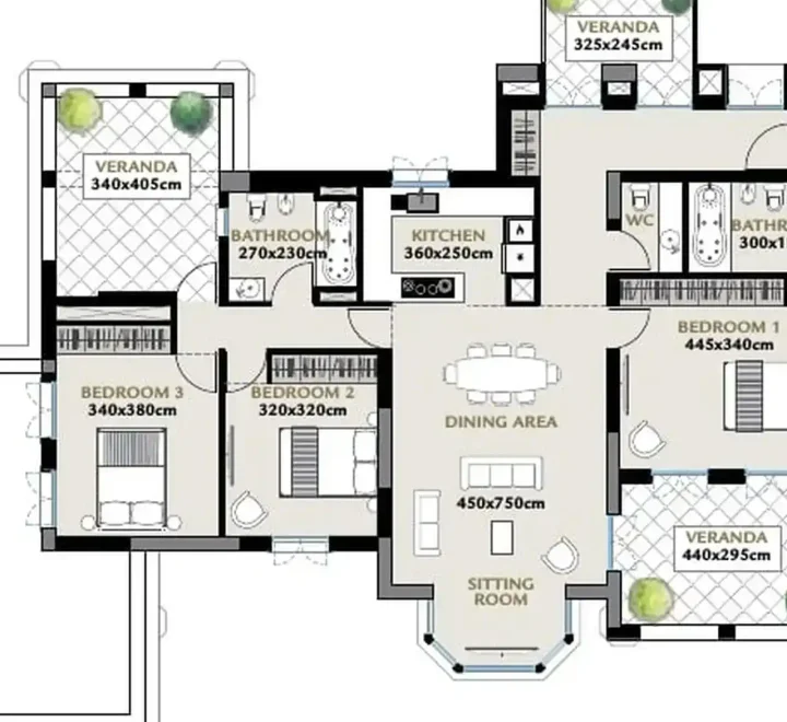 3-спальная апартаменты в аренду 135 м² в Limassol, Germasogeia