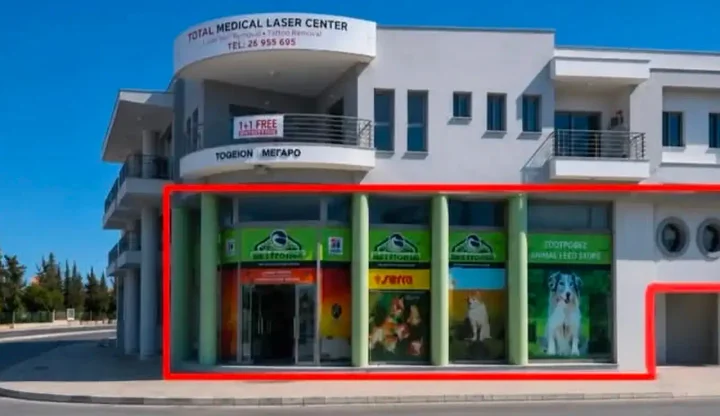 Trading area 289 m² for rent in Paphos, Chlorakas