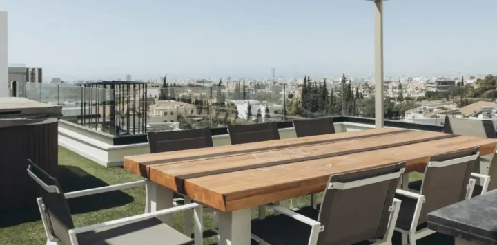 4-bedroom penthouse for rent 144 m² in Limassol, Panthea