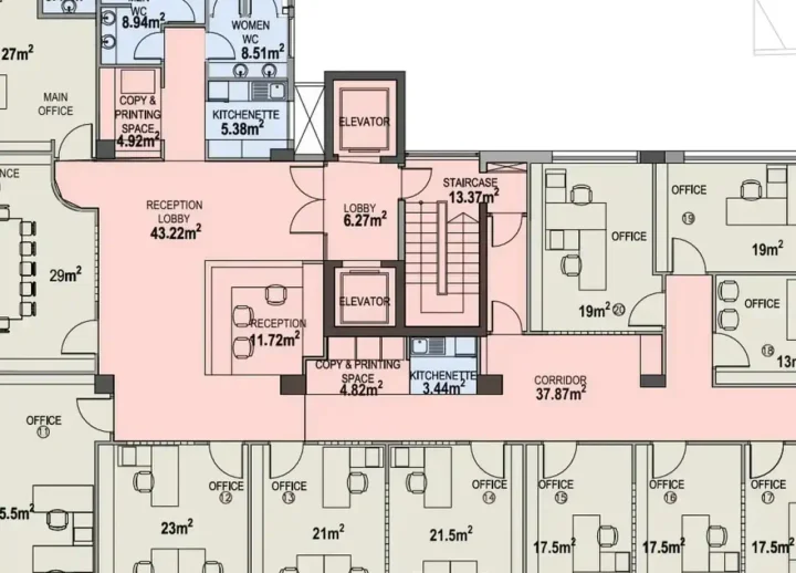 Office 480 m² for rent in Limassol, Limassol - Agia Triada