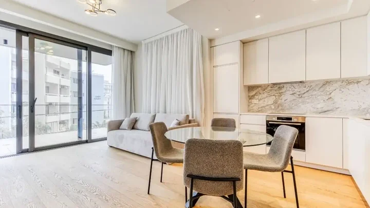 1-bedroom apartments for rent 72 m² in Limassol, Germasogeia Tourist Area