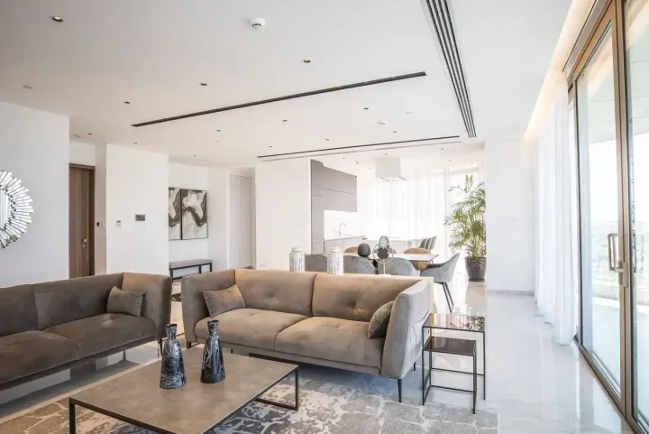 3-bedroom apartments for rent 134 m² in Nicosia, Nicosia - Lykabittos