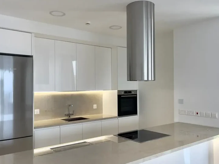 1-bedroom apartments for rent 90 m² in Limassol, Mouttagiaka Tourist Area