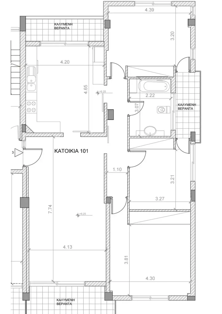 Office 135 m² for rent in Nicosia, Strovolos - Dasoupolis
