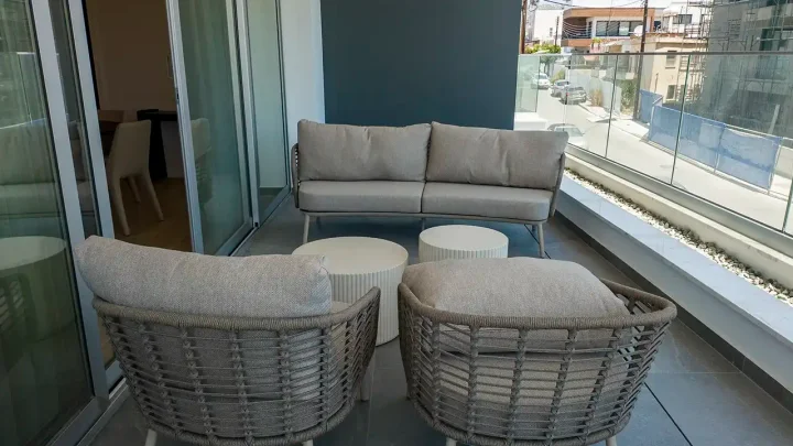 2-bedroom apartments for rent 80 m² in Limassol, Germasogeia Tourist Area