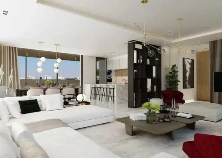 3-bedroom penthouse for rent 194 m² in Nicosia, Agioi Omologites