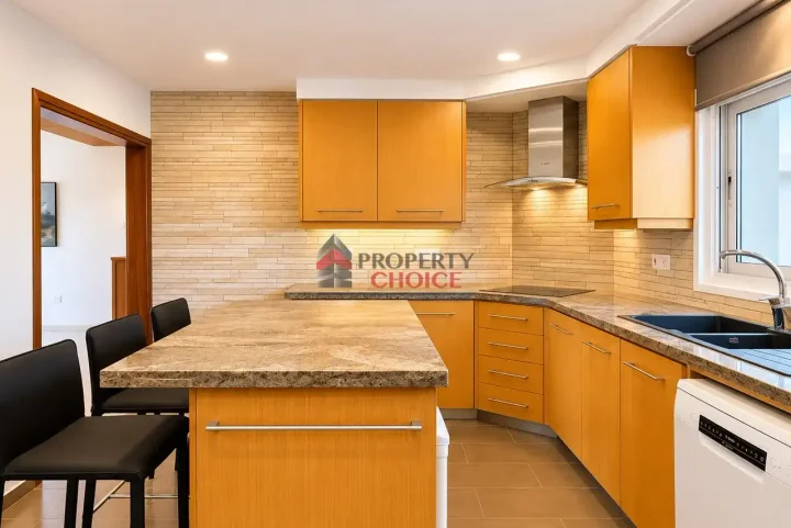2-bedroom penthouse for rent 85 m² in Nicosia, Nicosia - Lykabittos