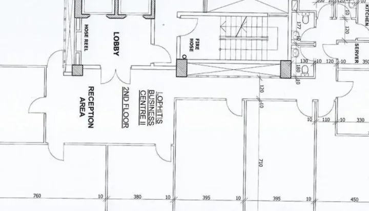 Office 350 m² for rent in Limassol, Historical Center