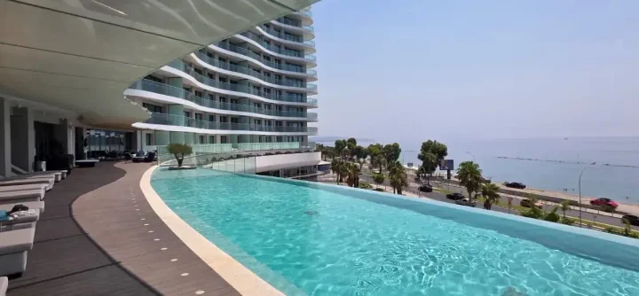 2-bedroom apartments for rent 110 m² in Limassol, Germasogeia Tourist Area