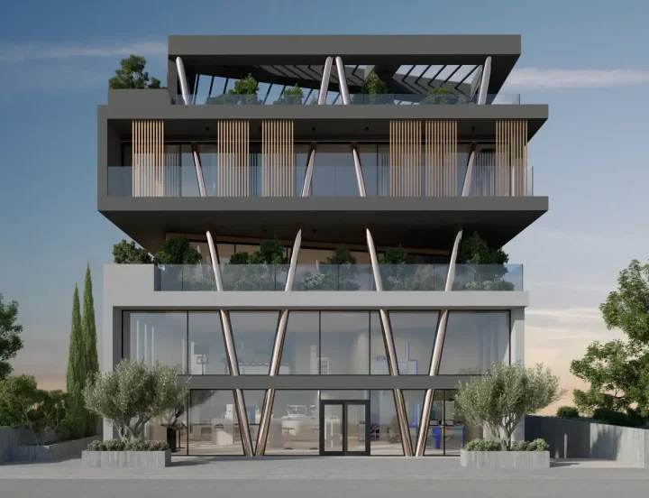 Office 1580 m² for rent in Limassol, Kato Polemidia