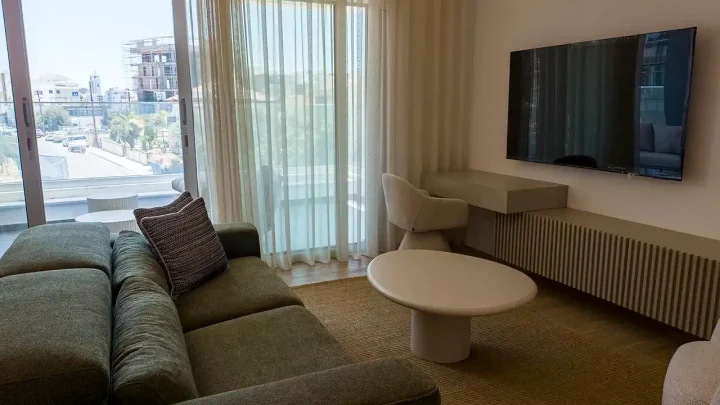 2-bedroom apartments for rent 80 m² in Limassol, Germasogeia Tourist Area