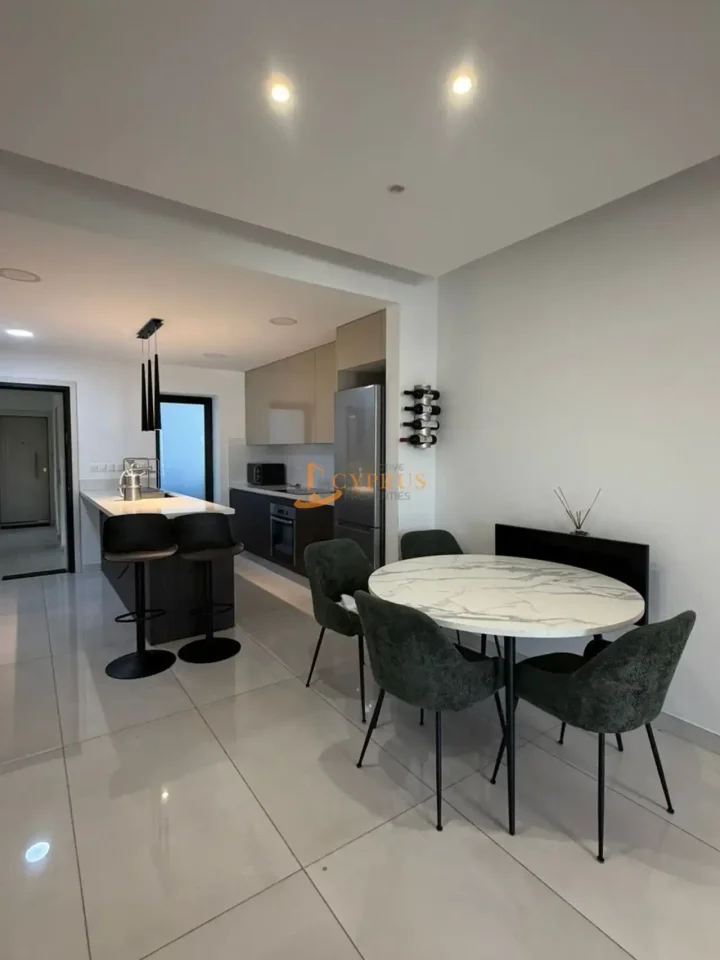 2-bedroom apartments for rent 80 m² in Limassol, Ekali