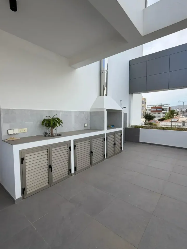 Penthouse for rent 115 m² in Limassol, Potamos Germasogeias