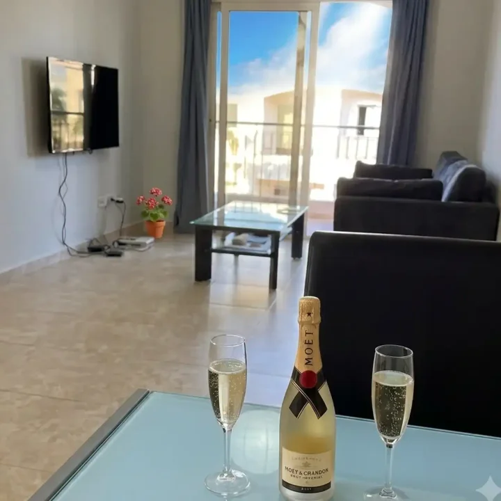 1-bedroom apartments for rent 61 m² in Limassol, Moni