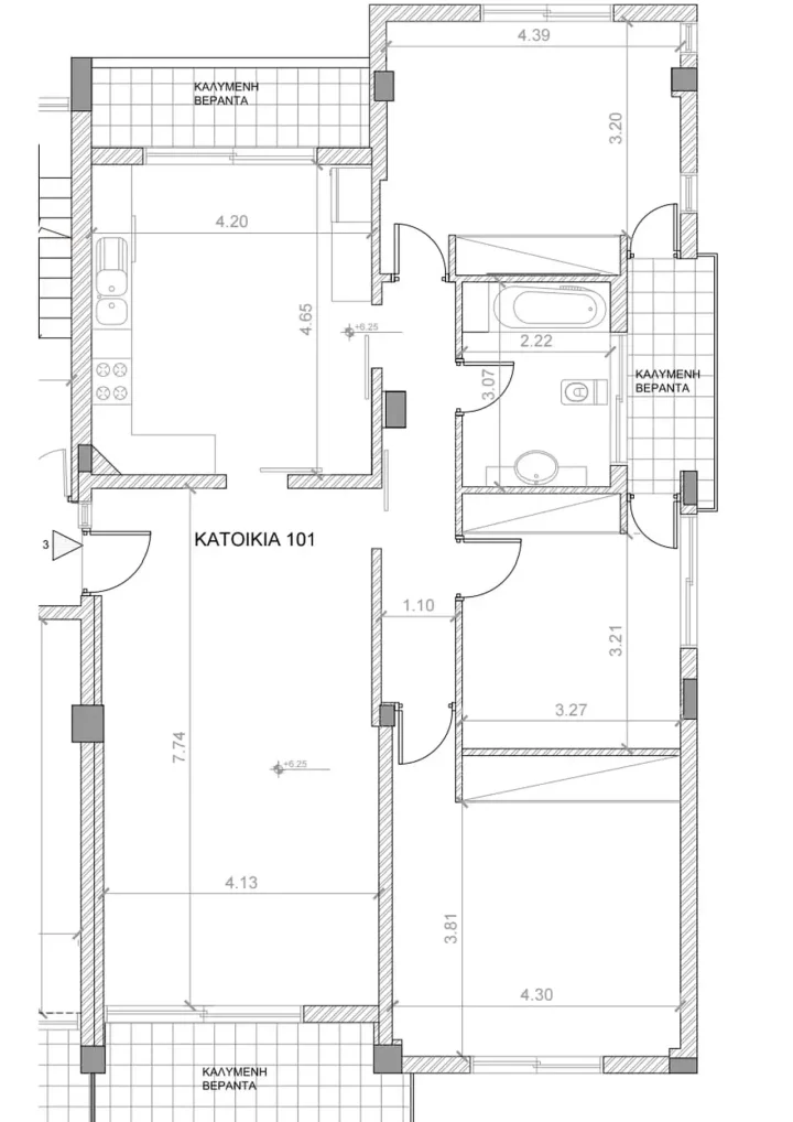 Office 135 m² for rent in Nicosia, Strovolos - Dasoupolis