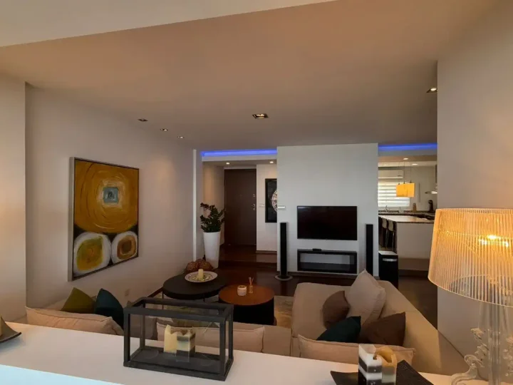 2-bedroom penthouse for rent 170 m² in Limassol, Potamos Germasogeias