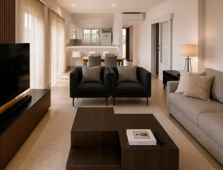 2-спальная мезонет в аренду 90 м² в Paphos, Chlorakas
