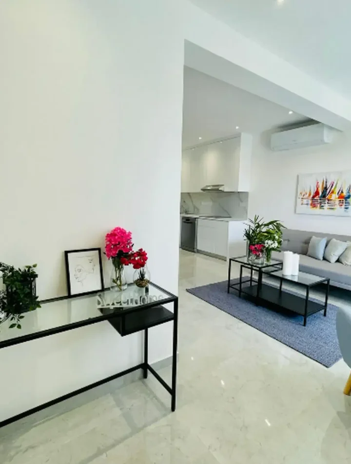 2-bedroom apartments for rent 80 m² in Limassol, Germasogeia