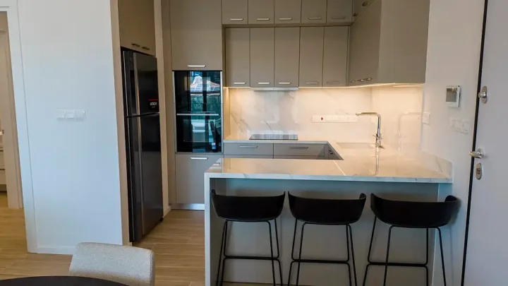 2-bedroom apartments for rent 80 m² in Limassol, Germasogeia Tourist Area