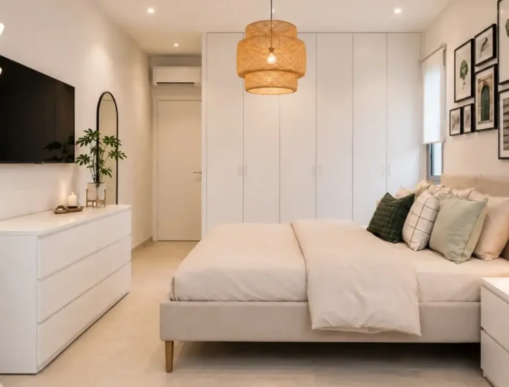 2-спальная мезонет в аренду 90 м² в Paphos, Chlorakas