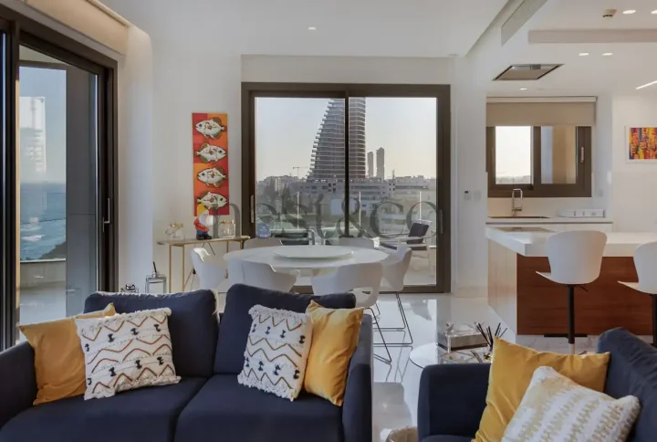 3-bedroom apartments for rent 135 m² in Limassol, Mouttagiaka Tourist Area