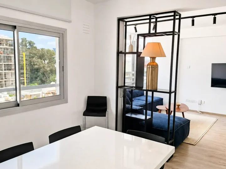 1-bedroom apartments for rent 60 m² in Nicosia, Agioi Omologites