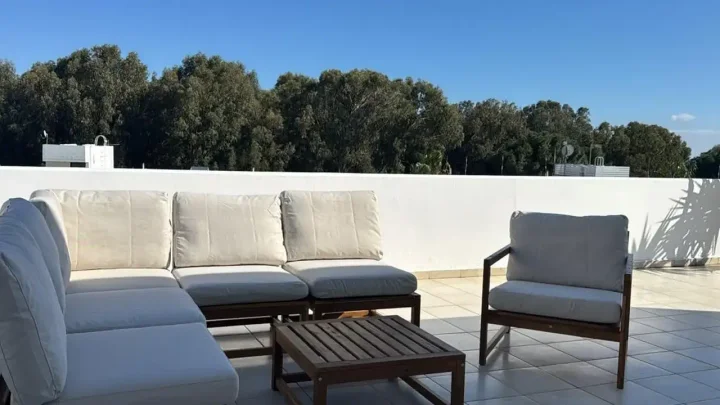 3-bedroom apartments for rent 200 m² in Limassol, Germasogeia Tourist Area