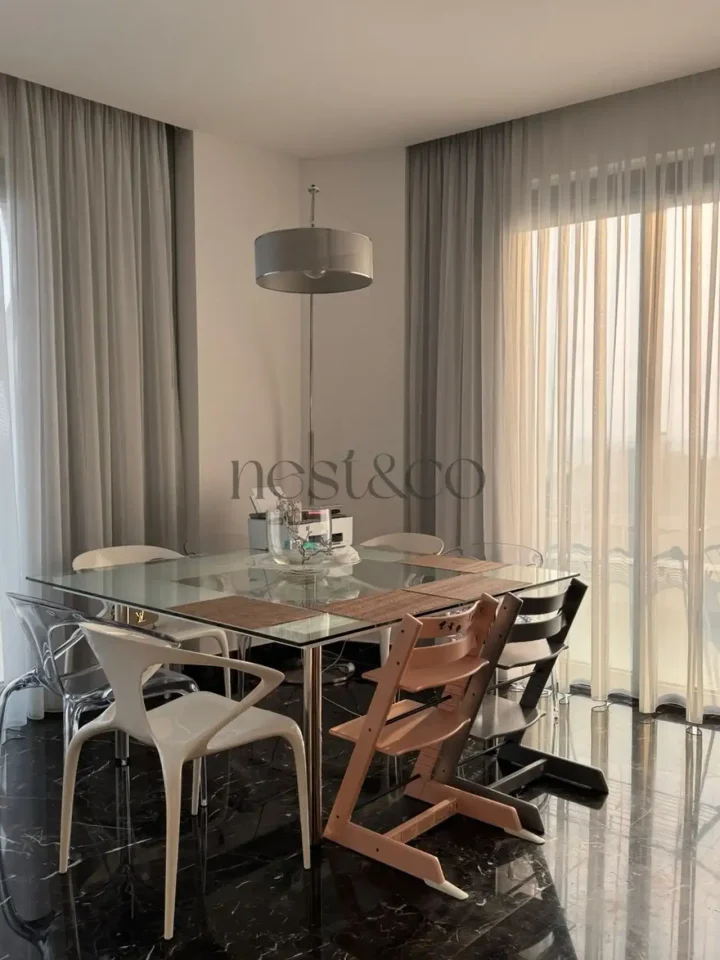 3-bedroom apartments for rent 110 m² in Limassol, Mouttagiaka Tourist Area