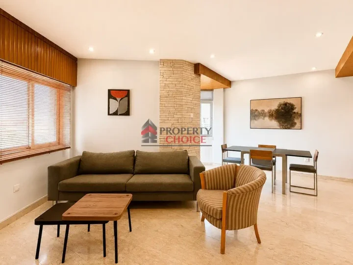 2-bedroom penthouse for rent 85 m² in Nicosia, Nicosia - Lykabittos