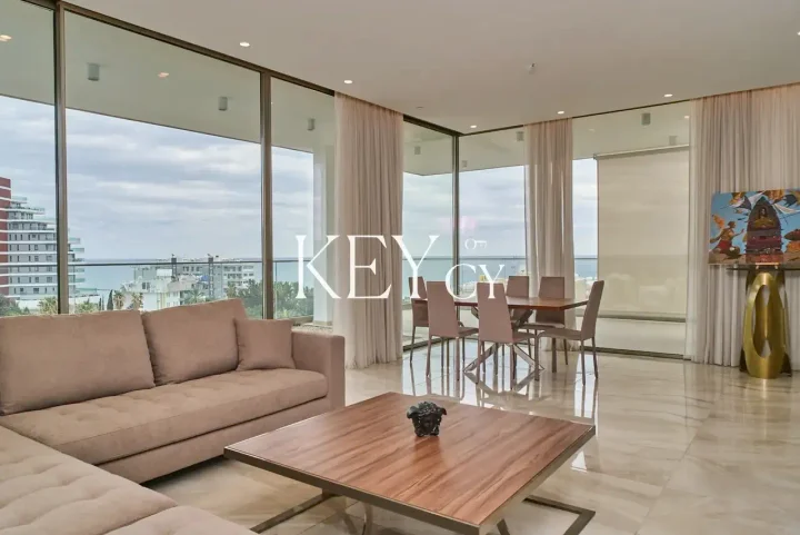Penthouse for rent 250 m² in Limassol, Germasogeia Tourist Area