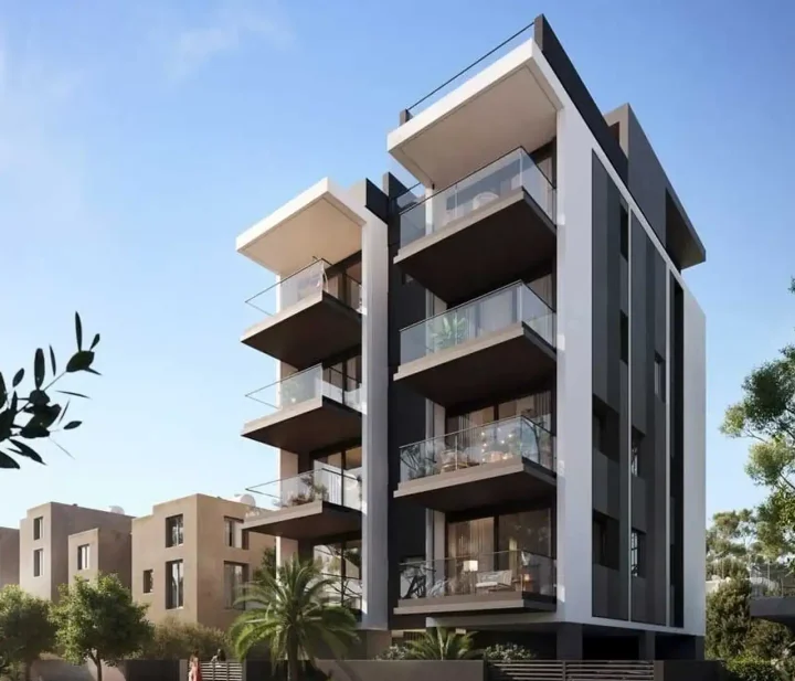 1-bedroom apartments for rent 72 m² in Limassol, Germasogeia Tourist Area