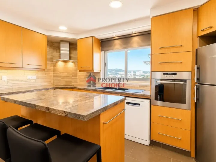 2-bedroom penthouse for rent 85 m² in Nicosia, Nicosia - Lykabittos