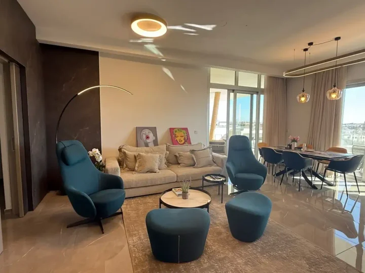 3-bedroom penthouse for rent 160 m² in Limassol, Limassol - Agios Spyridon