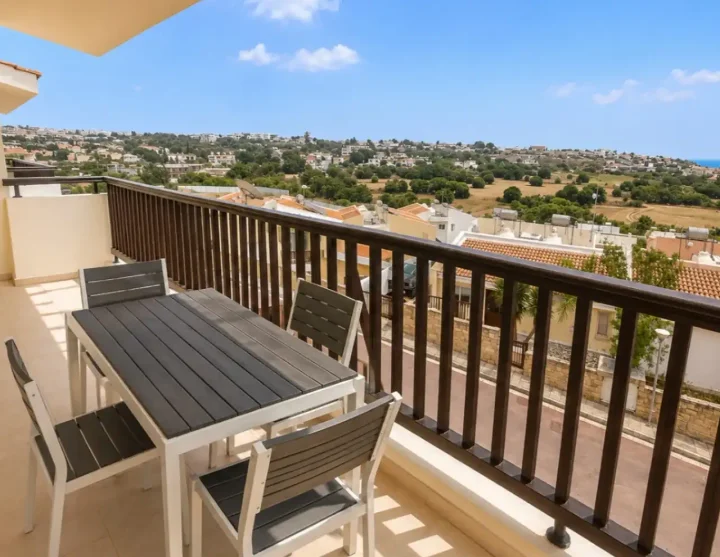 2-спальная мезонет в аренду 90 м² в Paphos, Chlorakas