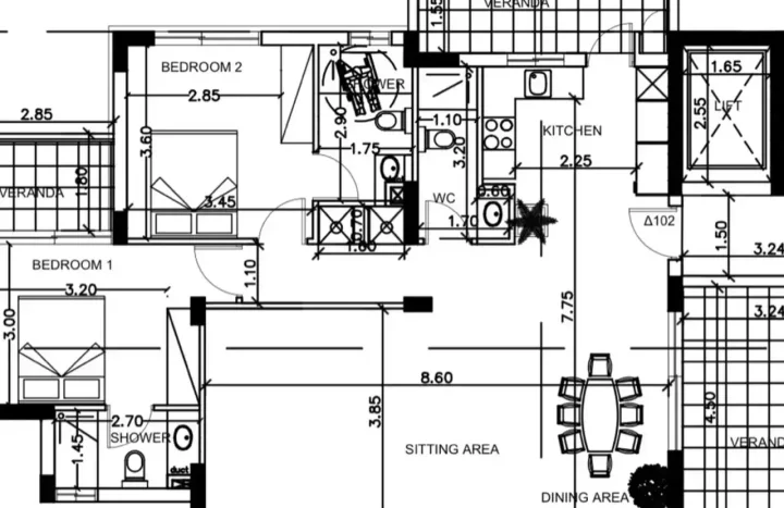 2-bedroom apartments for rent 106 m² in Limassol, Limassol - Neapolis