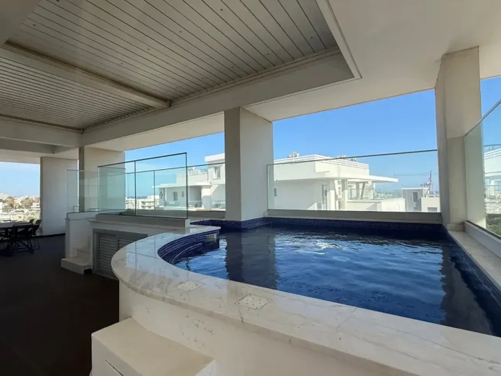 3-bedroom penthouse for rent 160 m² in Limassol, Limassol - Agios Spyridon