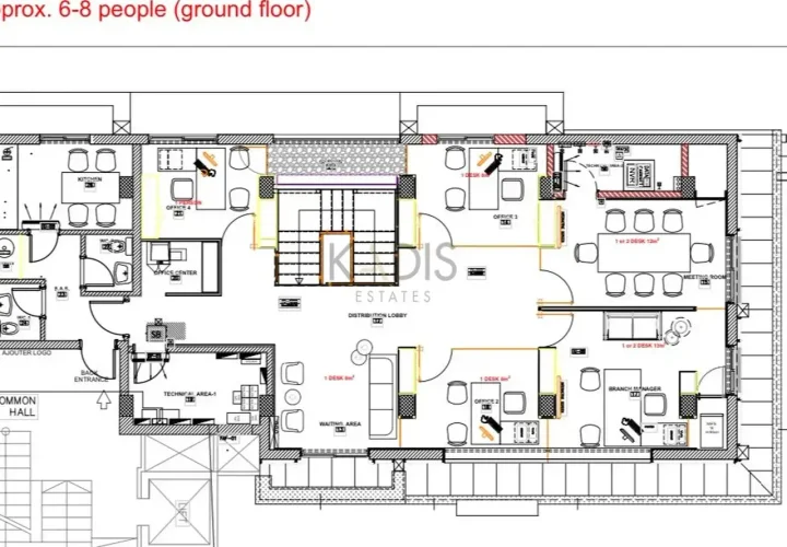 Office 300 m² for rent in Limassol, Polemidia - Agios Nikolaos