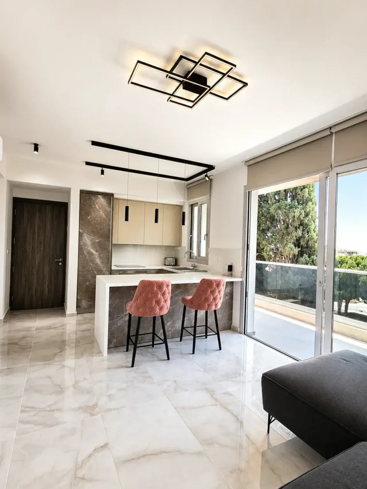 1-bedroom apartments for rent 59 m² in Larnaca, Drosia