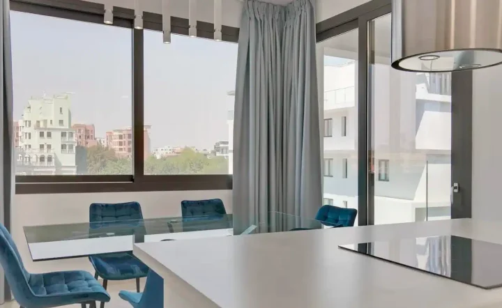 2-bedroom apartments for rent 122 m² in Limassol, Germasogeia Tourist Area