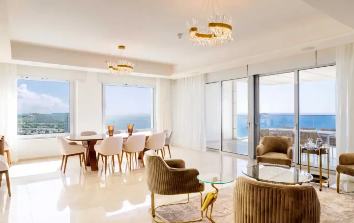 4-bedroom penthouse for rent 480 m² in Limassol, Pyrgos Lemesou Tourist Area