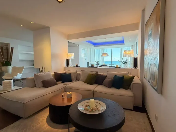 2-bedroom penthouse for rent 170 m² in Limassol, Potamos Germasogeias