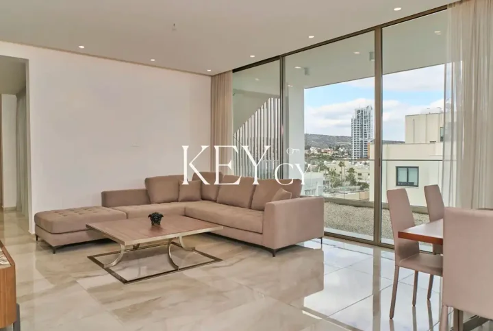 Penthouse for rent 250 m² in Limassol, Germasogeia Tourist Area