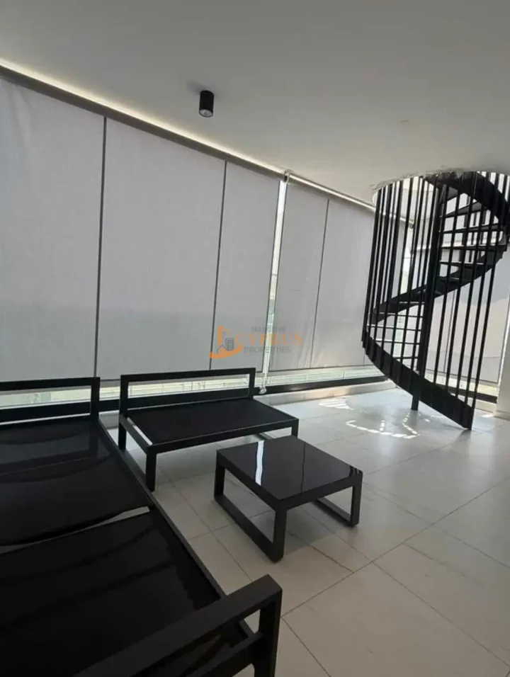 2-bedroom penthouse for rent 90 m² in Limassol, Potamos Germasogeias