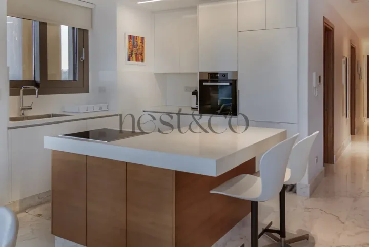 3-bedroom apartments for rent 135 m² in Limassol, Mouttagiaka Tourist Area