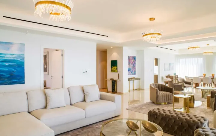 4-bedroom penthouse for rent 480 m² in Limassol, Pyrgos Lemesou Tourist Area